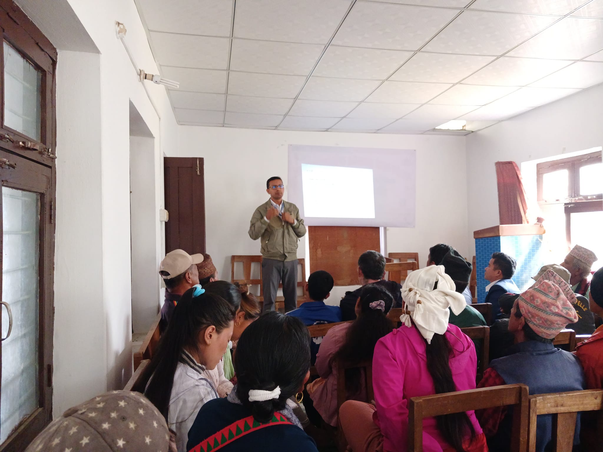 जडिबुटीहरुको पहिचान, संरक्षण, प्रयोगका लागि अभिमुखीकरण कार्यक्रम