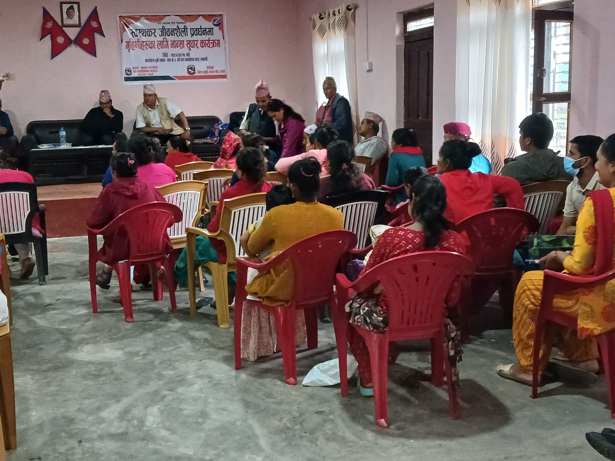 गृहिणीहरूका लागी भान्सा सुधार कार्यक्रम