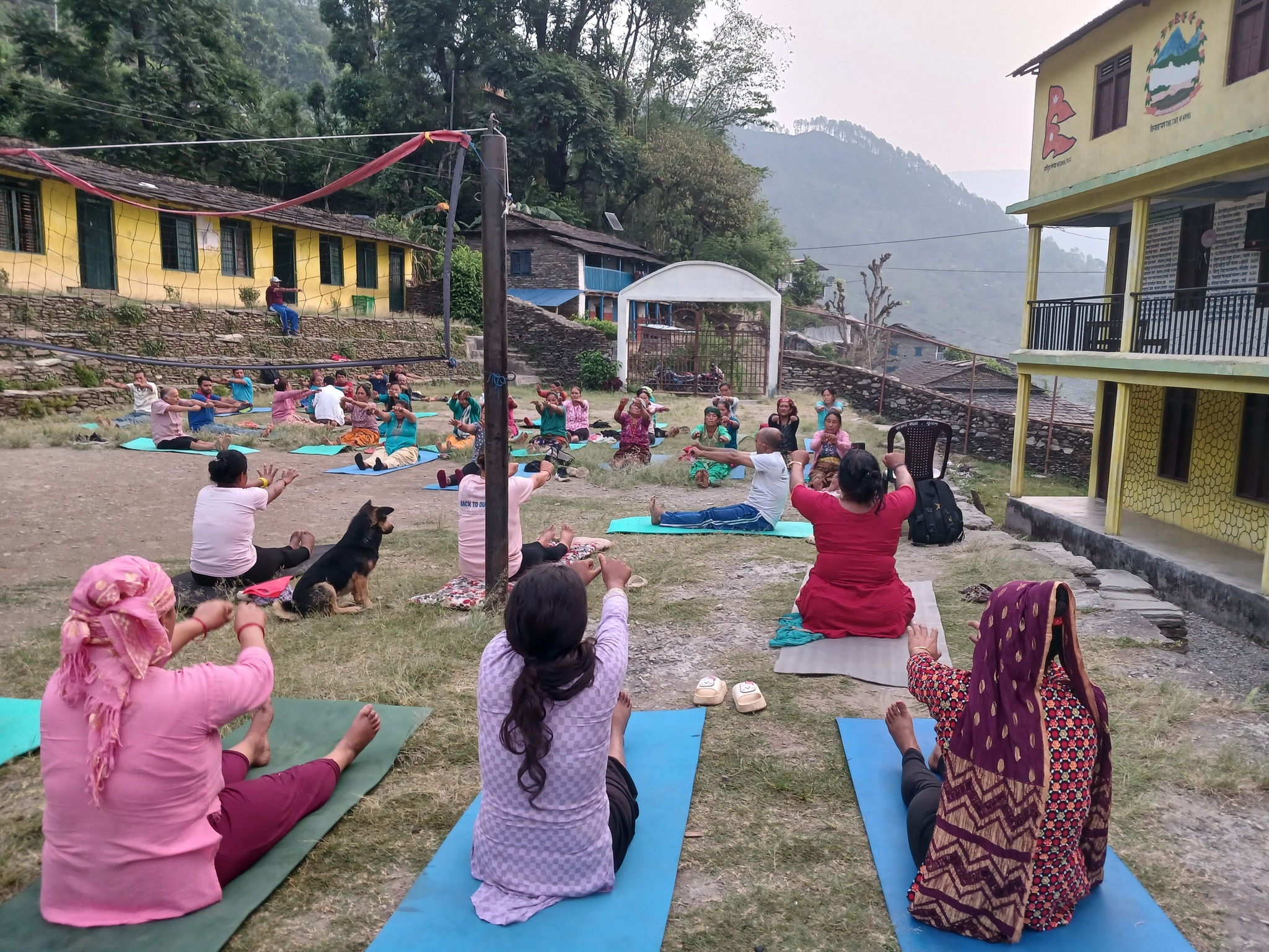 नागरिक आरोग्य अभियान कार्यक्रम : मंगला गा.पा. वडा नम्बर ३ को महेन्द्र मा.वि.को प्रागणमा