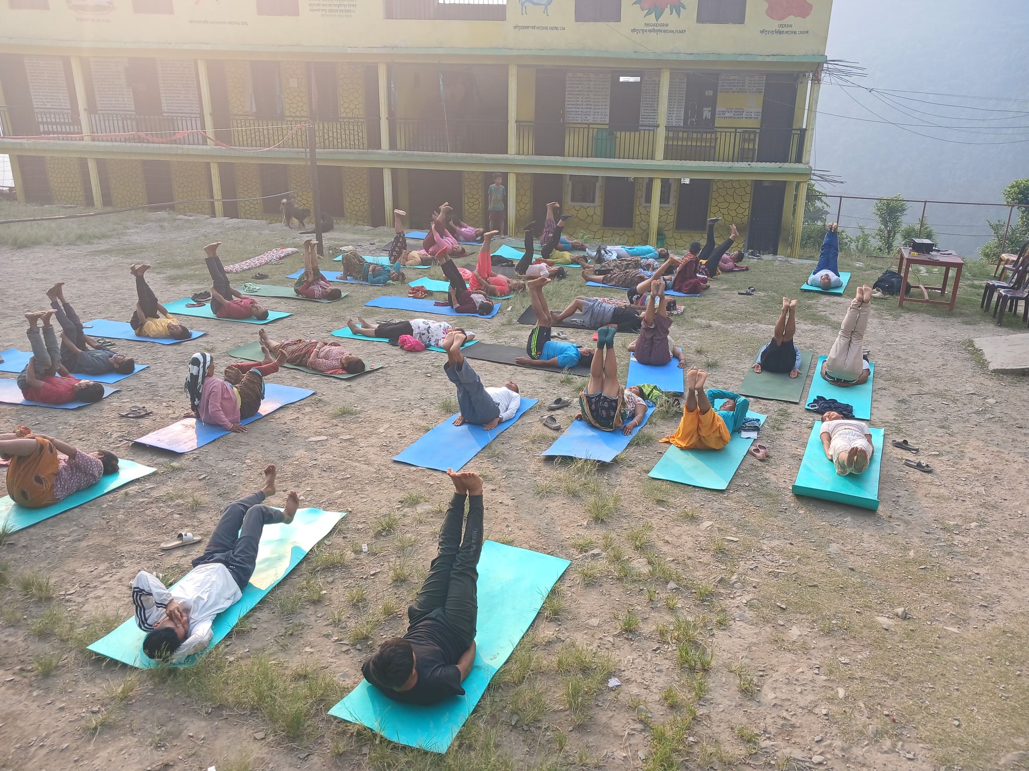 नागरिक आरोग्य अभियान कार्यक्रम : मंगला गा.पा. वडा नम्बर ३ को महेन्द्र मा.वि.को प्रागणमा